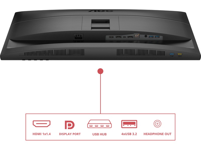 AOC 27" skärm 27E4CV Bildskärmar