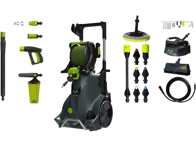 AVA Master 2.0 P70 Large Bundle + tillbehörspaket Högtryckstvättar