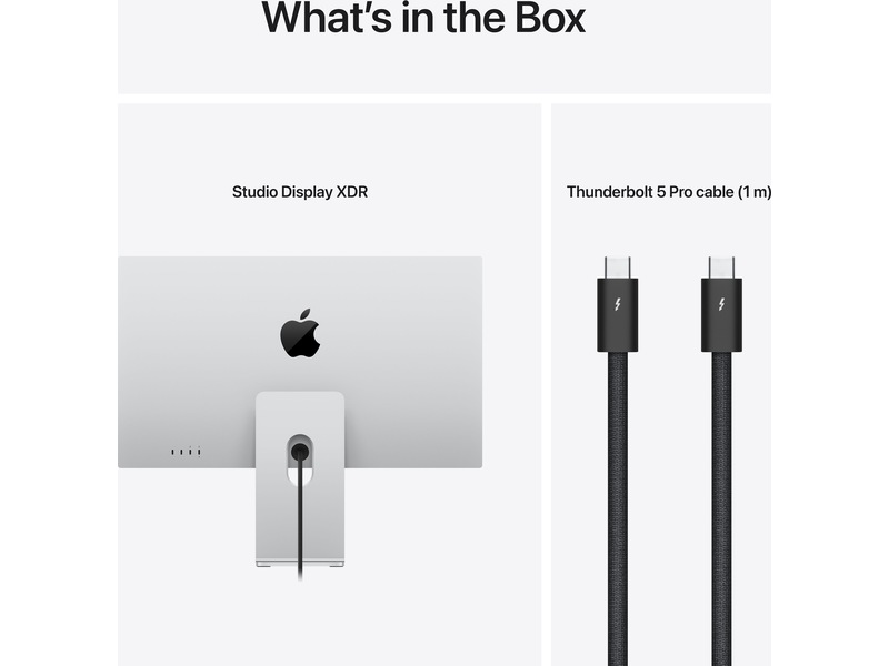 Apple Studio Display XDR (2026) Standard Glass - VESA-fäste (utan stativ) Bildskärmar