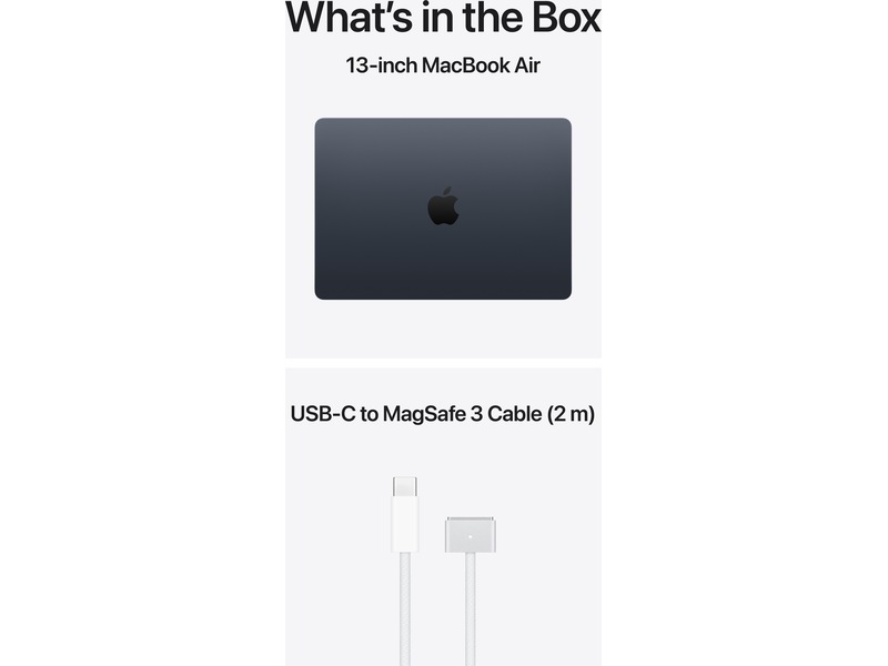 MacBook Air 13" M5 (2026) 1TB (midnatt) Datorer - Bärbara / laptop