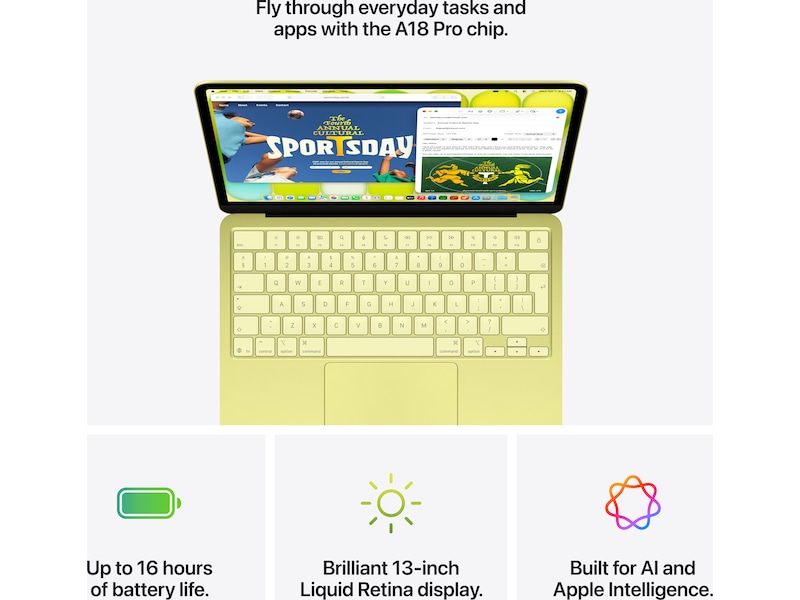 MacBook Neo 13" A18 Pro (2026) 256GB (svag rosa) Datorer - Bärbara / laptop