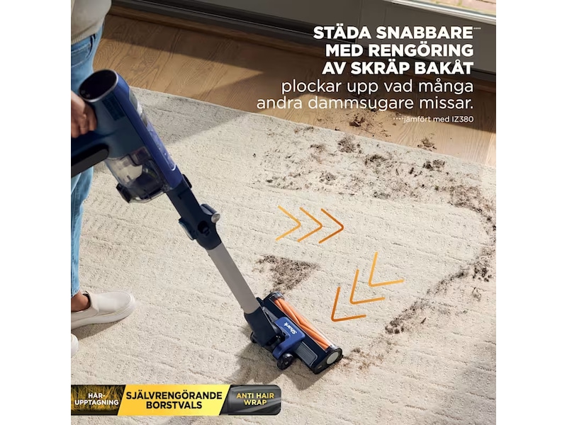 Shark PowerDetect Speed IA1241EU trådlös dammsugare Skaftdammsugare