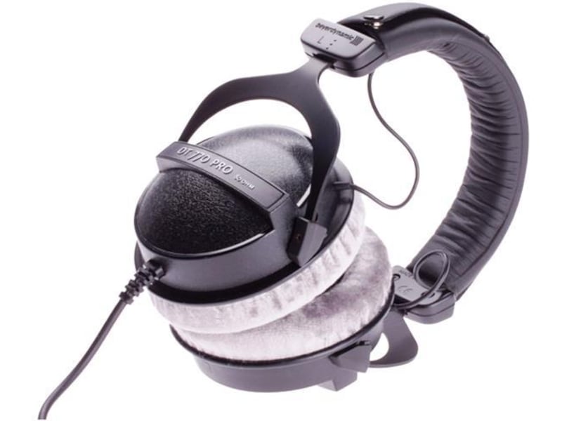 Beyerdynamic DT770 Pro 80 hörlurar med sladd, Over-Ear (svart) Hörlurar