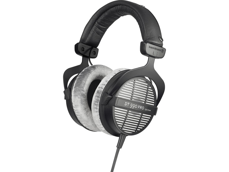 Beyerdynamic DT 990 Pro hörlurar med sladd, Over-Ear (svart) Hörlurar
