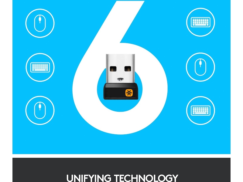 Logitech K400 Plus Tangentbord Mörkgrå Tangentbord