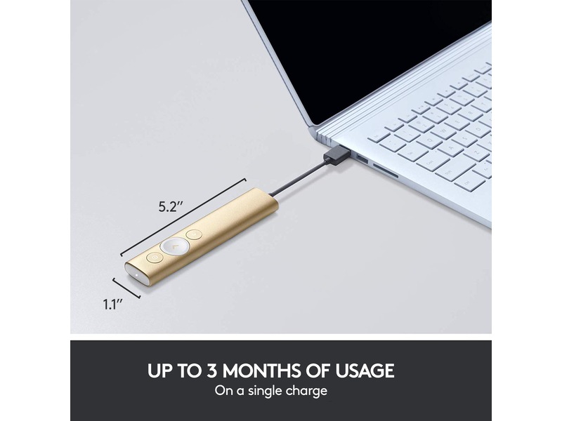 Logitech Spotlight Presentation Gold Presentatör