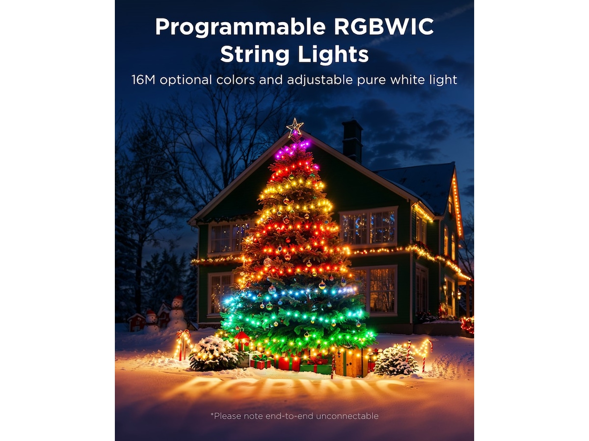 Govee Christmas String Lights 2 20M Led strips & underhållning