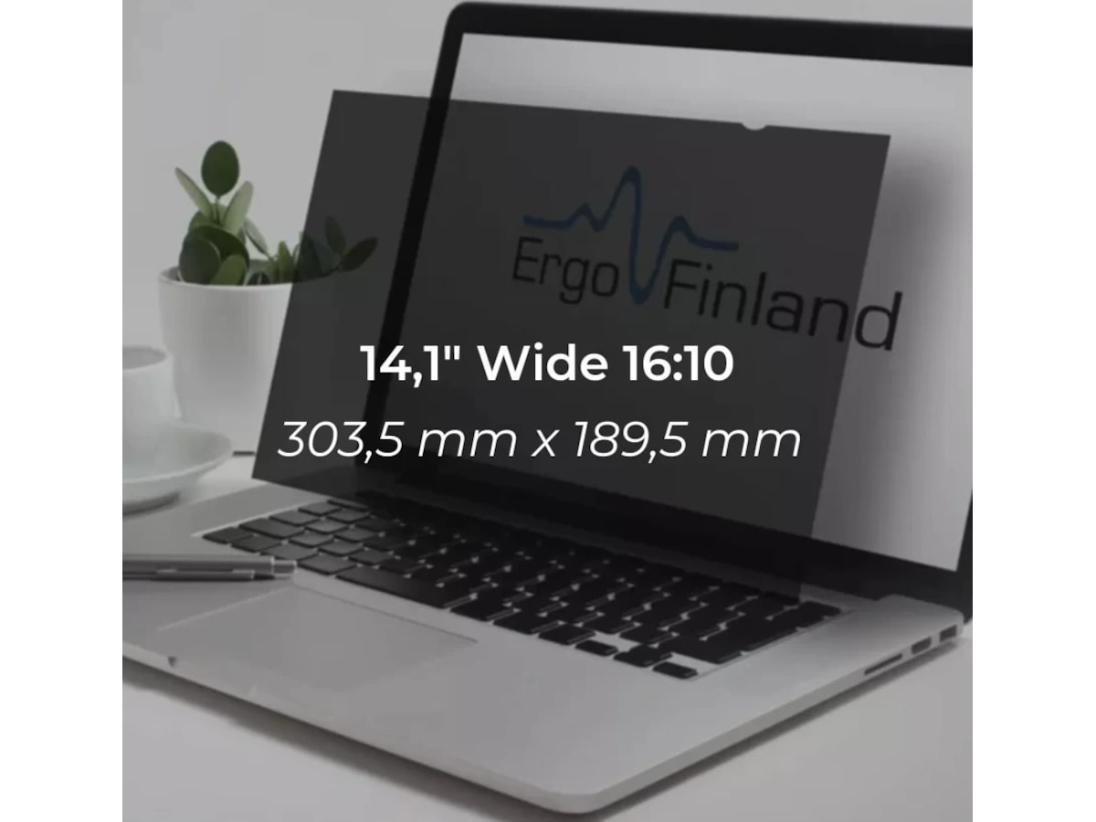 Kenson 14,1" Wide 16:10 Privacy skärmskydd Skärmskydd surfplattor