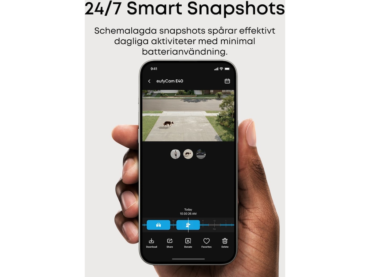 Eufy EufyCam 2x E40 säkerhetskamera (HomeBase 2) Övervakningskamera