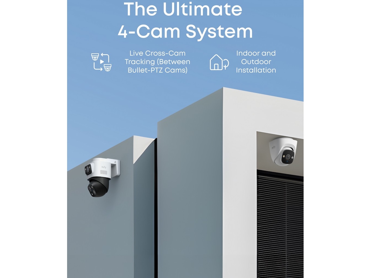 Eufy NVR Security System S4 övervakningssystem Övervakningskamera