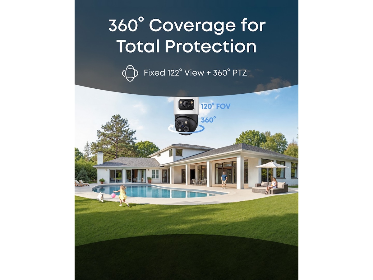 Eufy PoE Cam S4 tillägg övervakningskamera Övervakningskamera