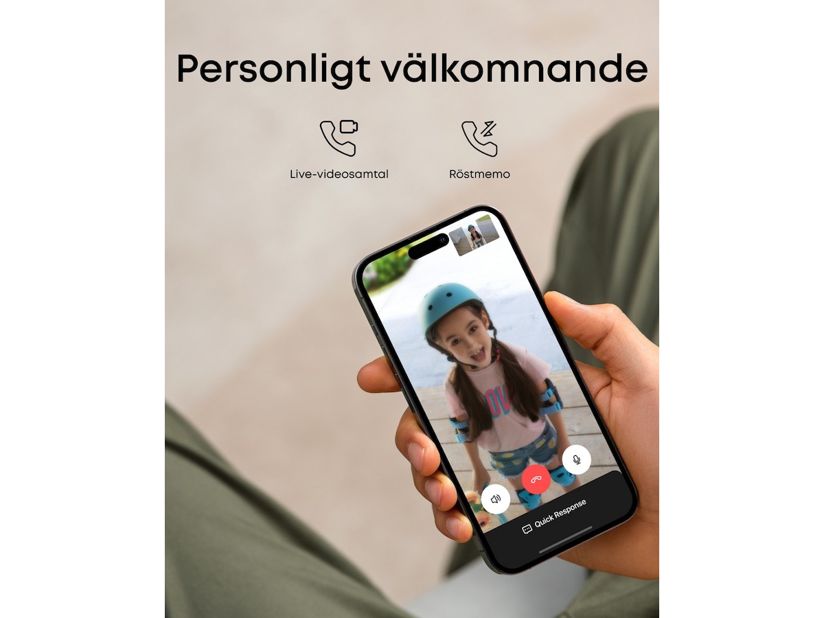 Eufy Video Doorbell C31 videodörrklocka (svart) Ringklockor
