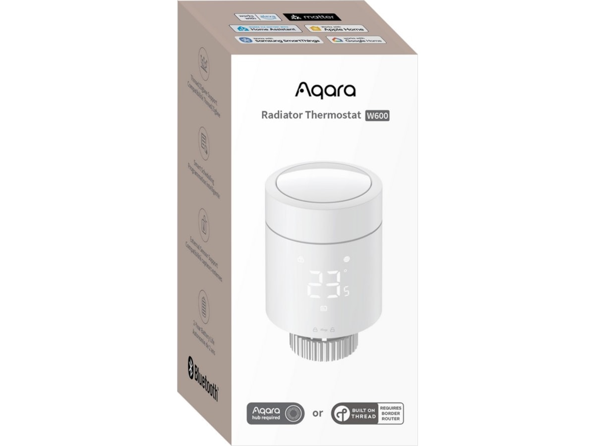 Aqara Thermostat Valve W600 Tillbehör till värme