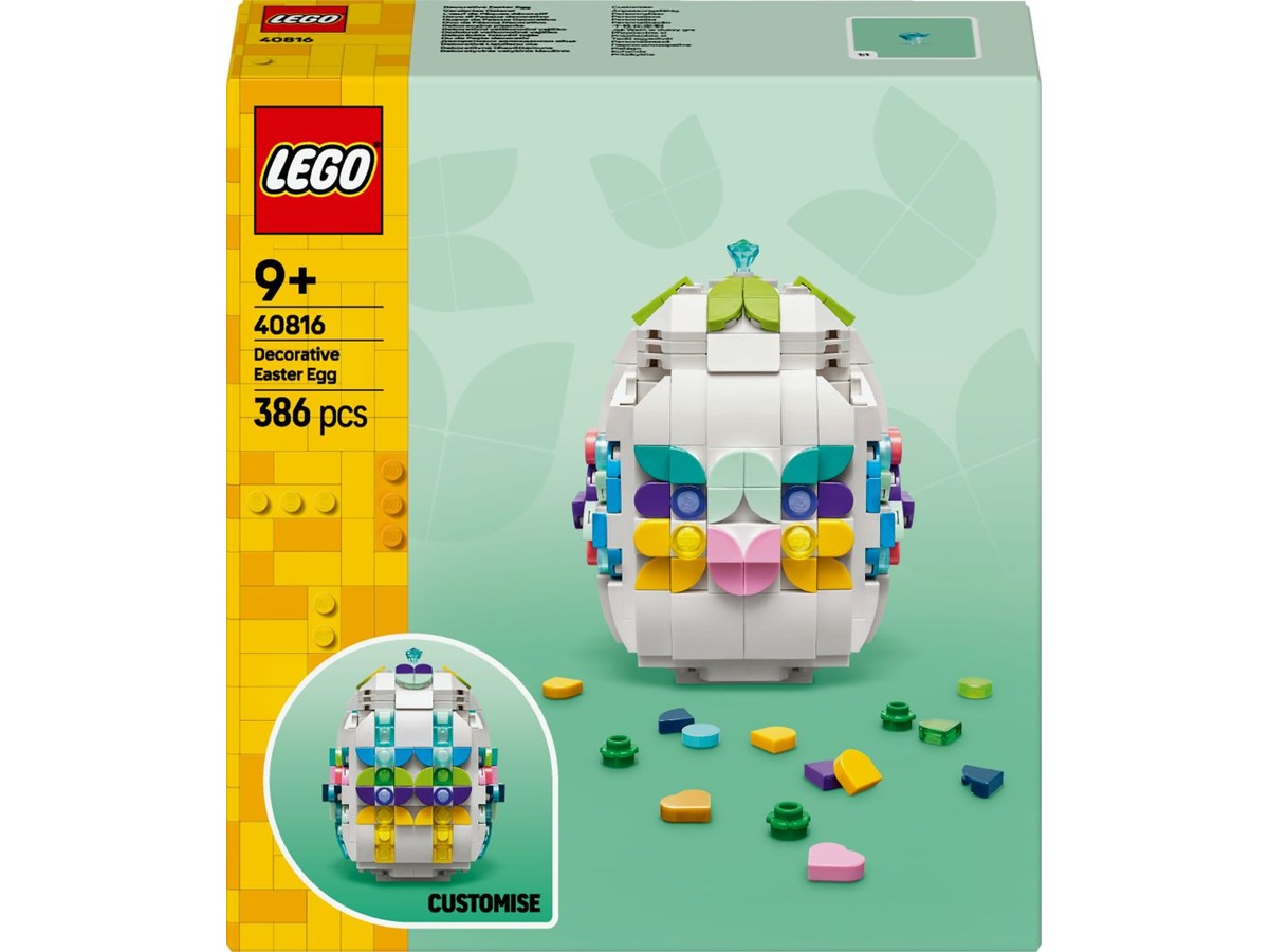 LEGO Iconic dekorativt påskägg 40816 LEGO