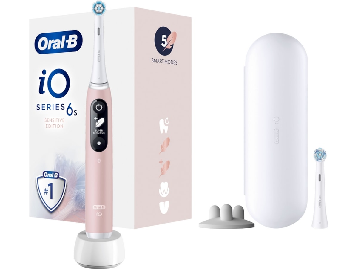 Oral-B iO 6S Eltandborste (rosa) Eltandborste