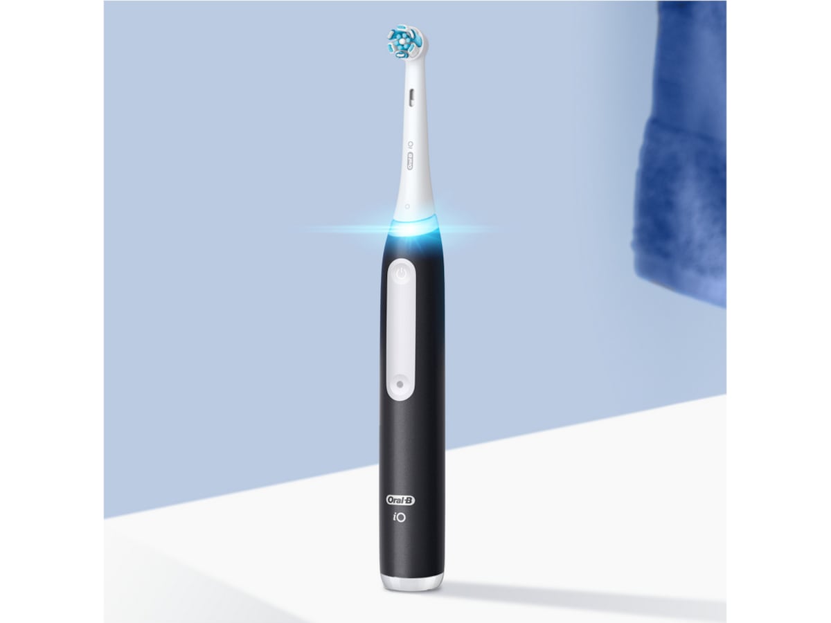 Oral-B iO 3 Elektriske tandborster 2pk (svart & blå) Eltandborste