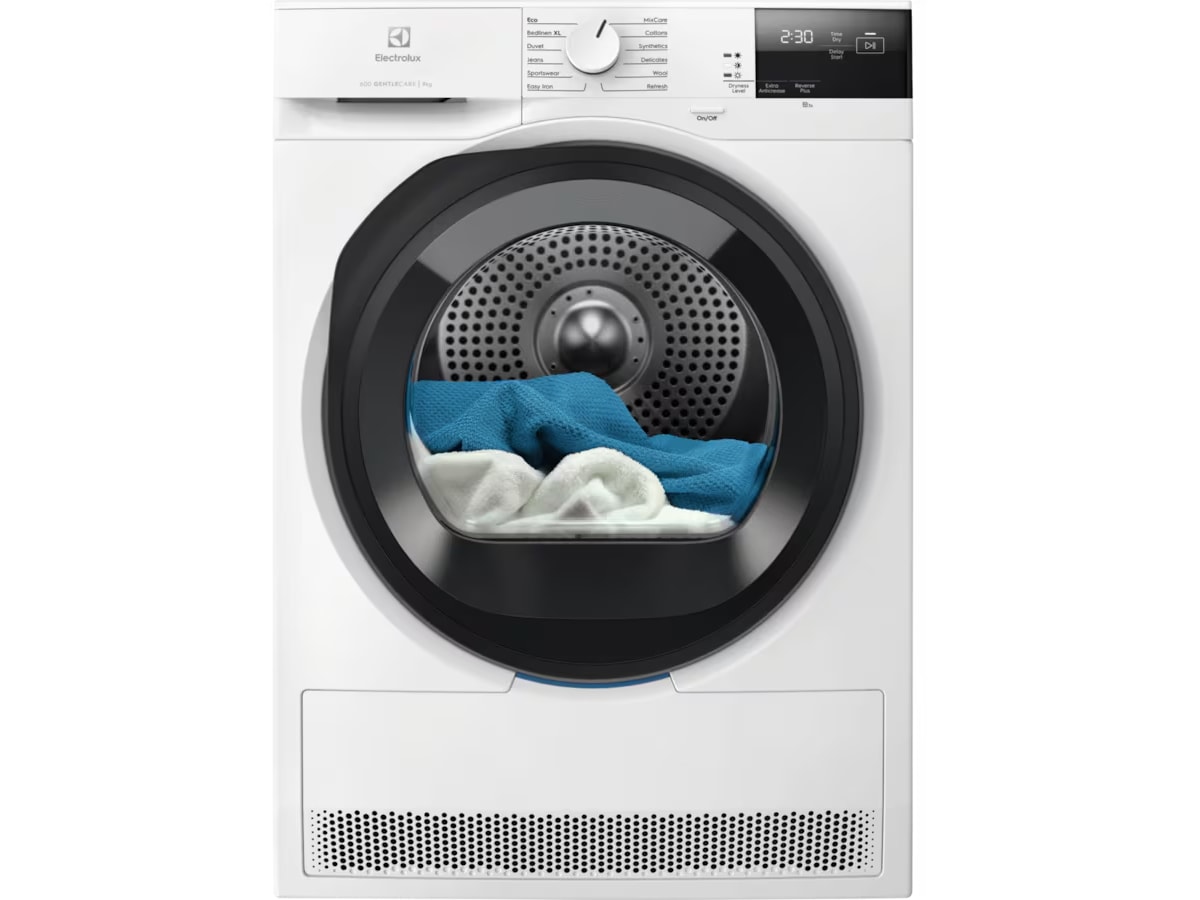 Electrolux 600 GentleCare torktumlare (vit/svart) Torktumlare