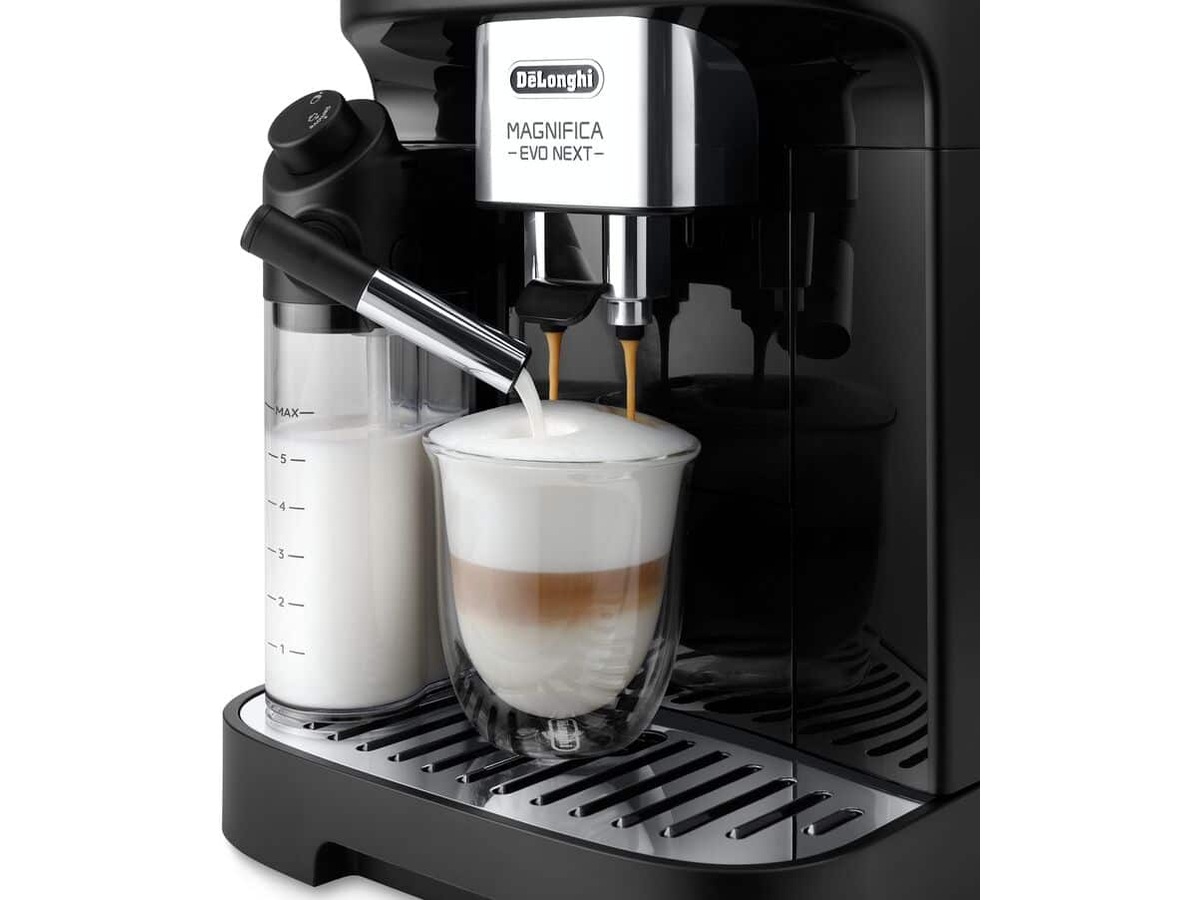 Delonghi Magnifica EVO Next ECAM310.60.B automatisk kaffemaskin (svart) Espressomaskiner