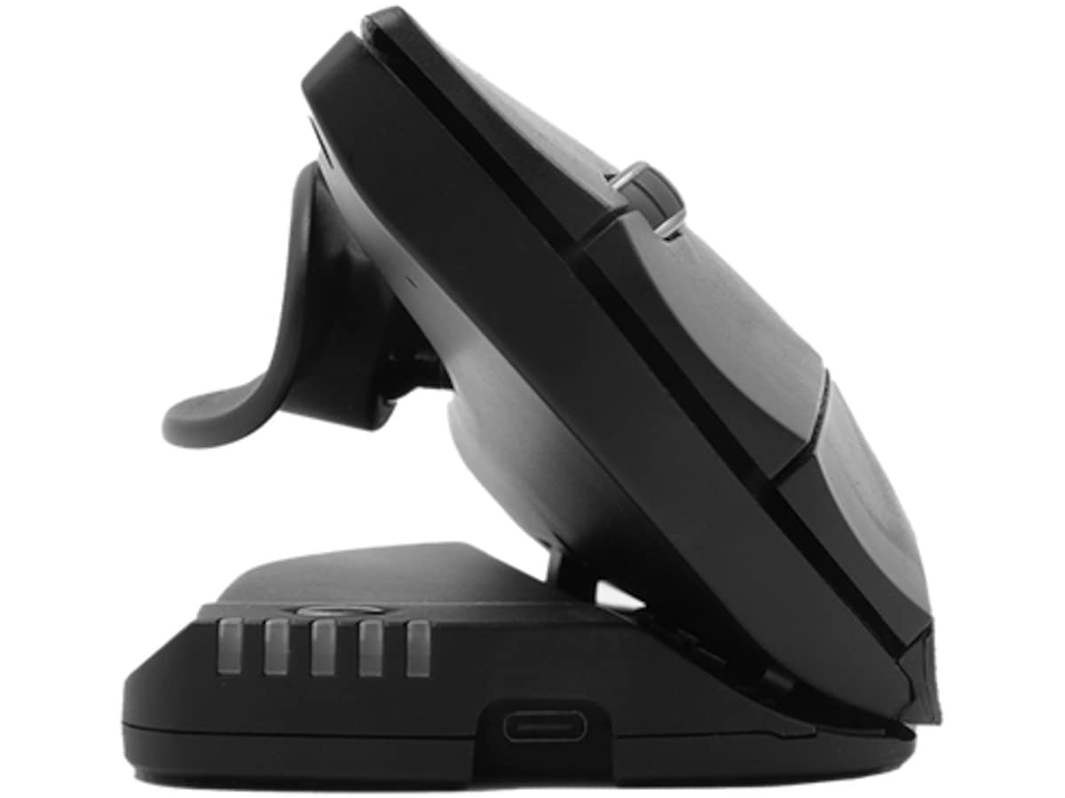 Contour Unimouse vänster trådlös mus (svart) Ergonomi