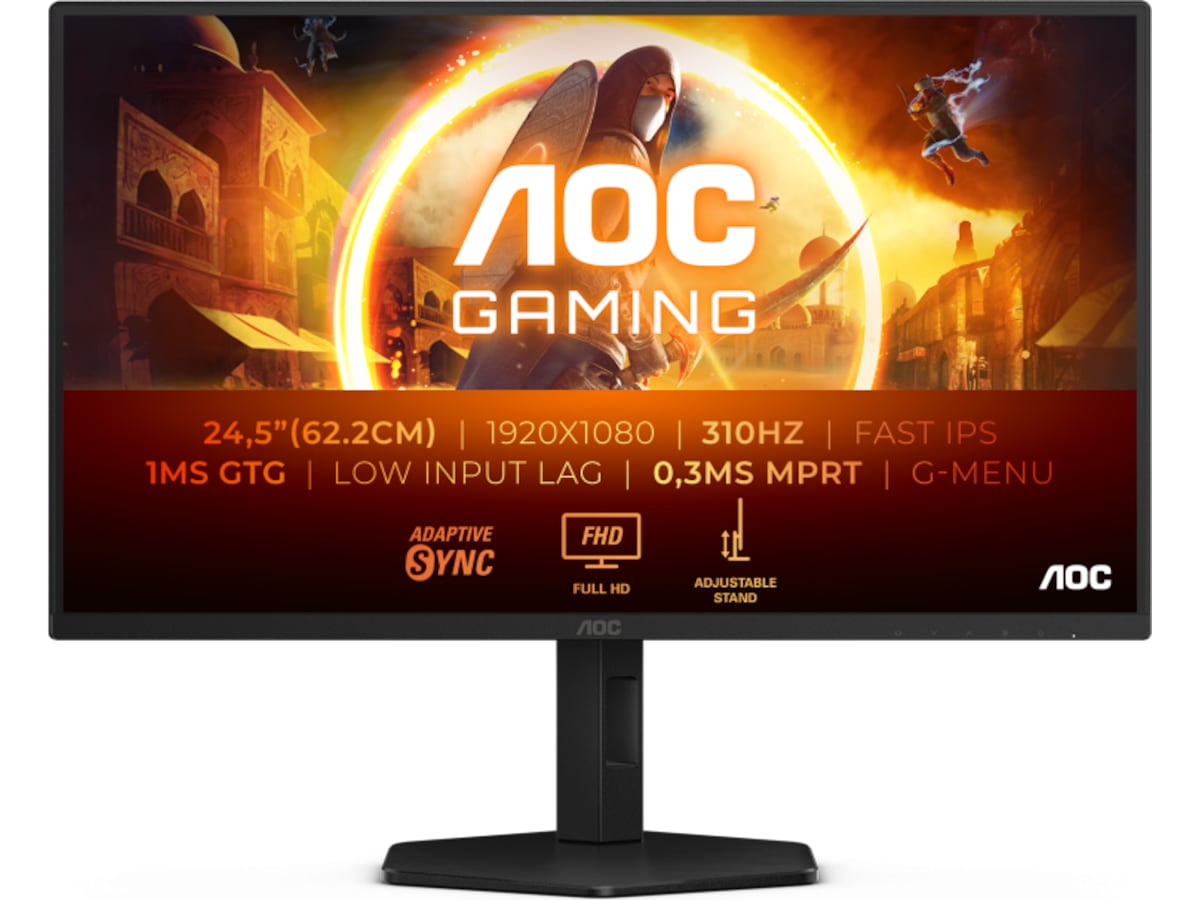 AOC 25" gamingskärm 25G4SXU Gamingskärmar
