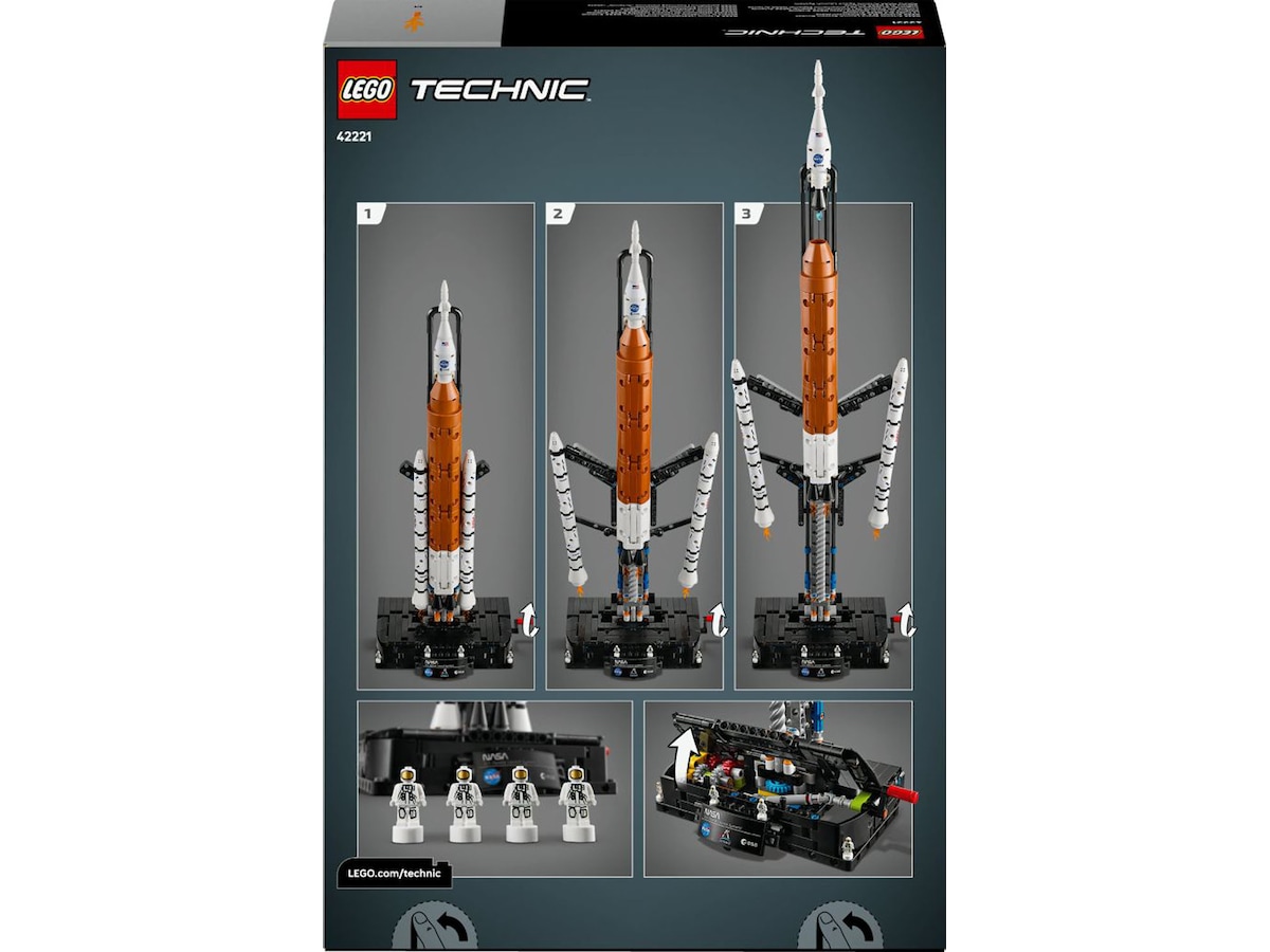 LEGO Technic NASA Artemis Space Launch System raket 42221 LEGO