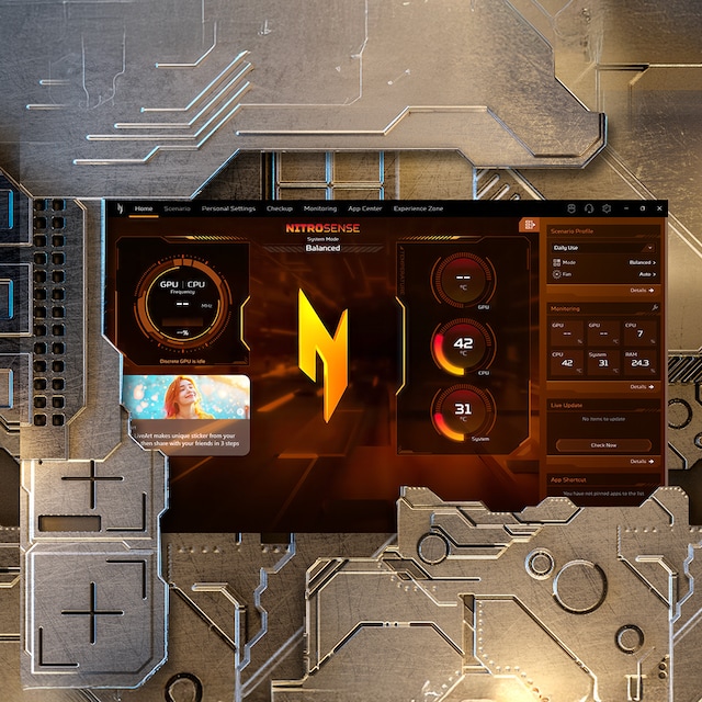 Acer Nitro 16S AI gaming laptop