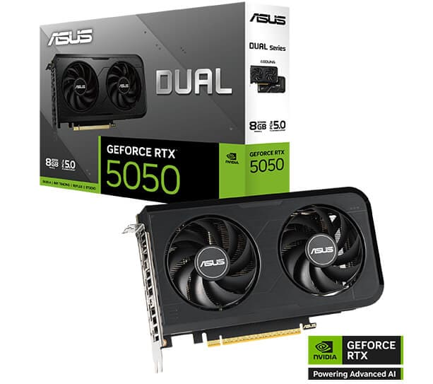 ASUS Dual GeForce RTX™ 5050