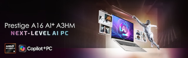 MSI Prestige A16 AI+ 16" MSI Prestige A16 AI+ 16"