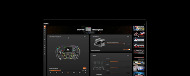 The Ultimate Control Hub for MOZA Ecosystem The Ultimate Control Hub for MOZA Ecosystem