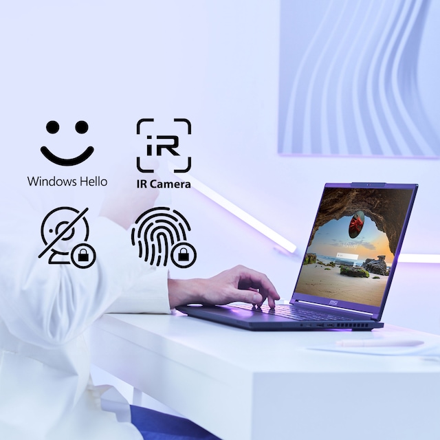 MSI Stealth 16 AI 16" laptop MSI Stealth 16 AI 16" laptop