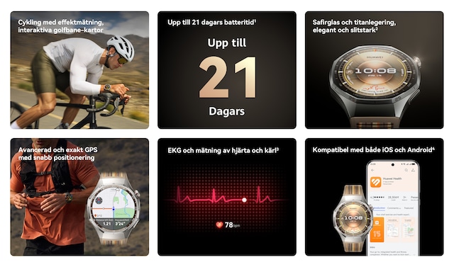 6 anledningar att köpa Huawei Watch GT 6 Pro