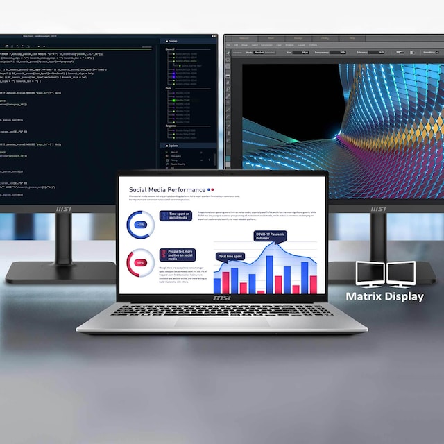 MSI Modern 15 F13M 15,6" MSI Modern 15 F13M 15,6"