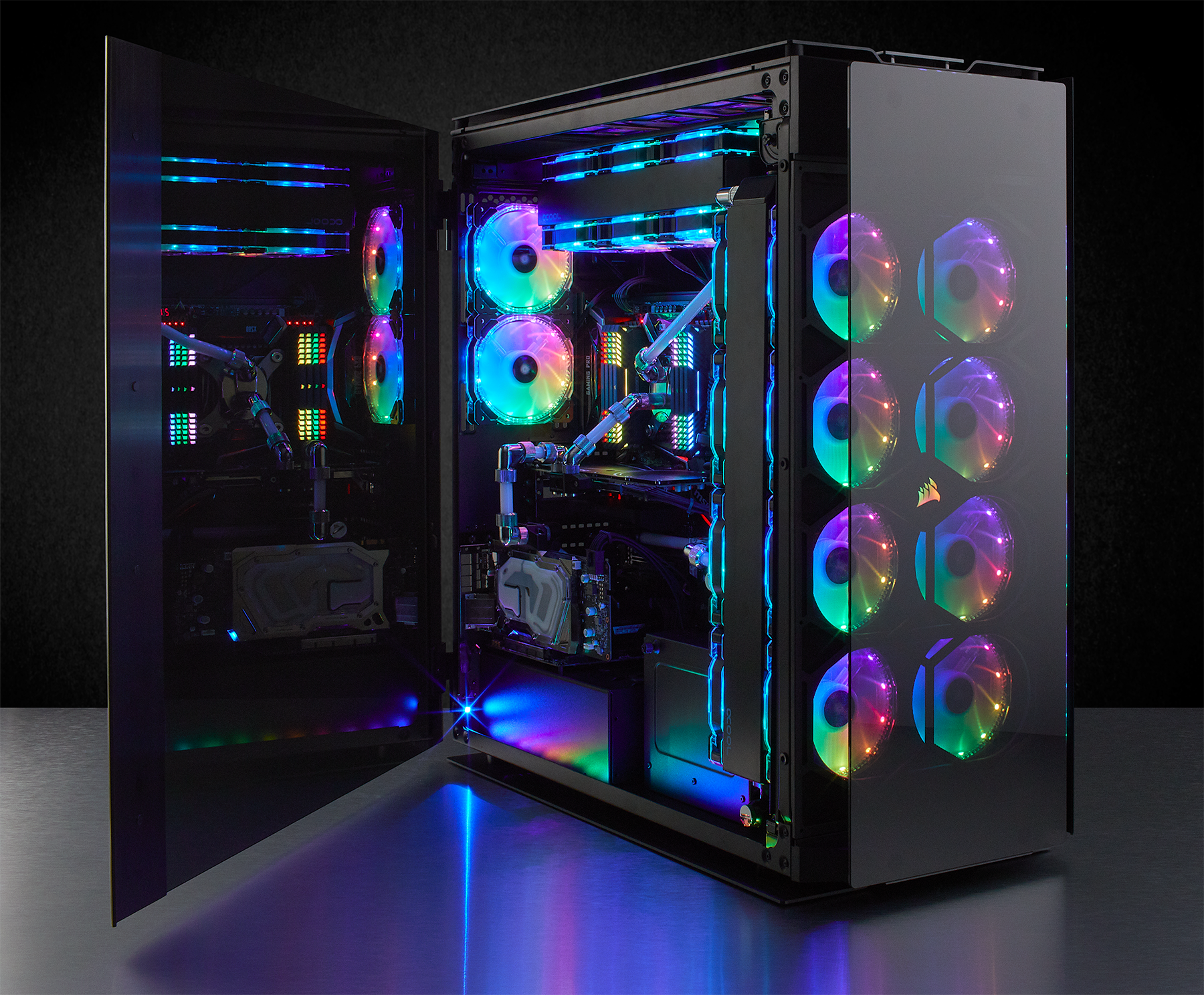 Corsair Obsidian 1000D Super Tower Case Big Tower Komplett se Corsair Obsidian 1000D Super Tower Case Big Tower Komplett se