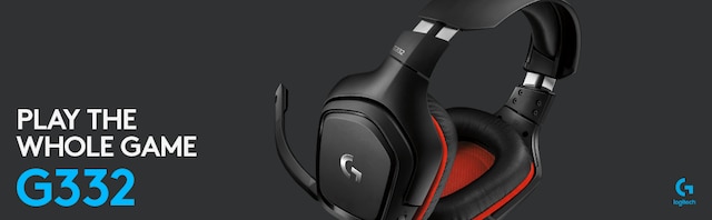 Logitech G332 Gaming Headset Red Logitech G332 Gaming Headset Red