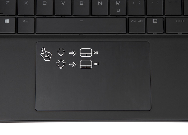 Aldrig mer ofrivilliga rörelser på pekplattan