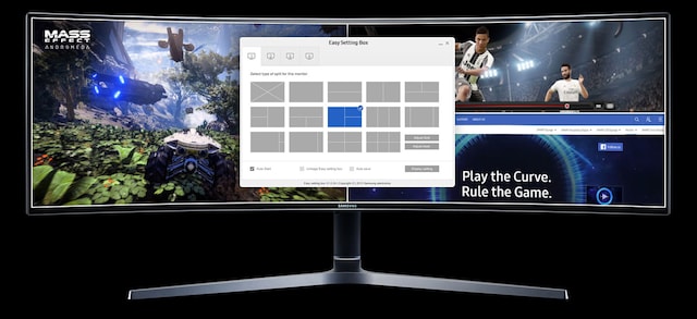 Samsung 49" QLED Curved FreeSync C49HG90