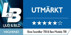Utmärkt Bose 700