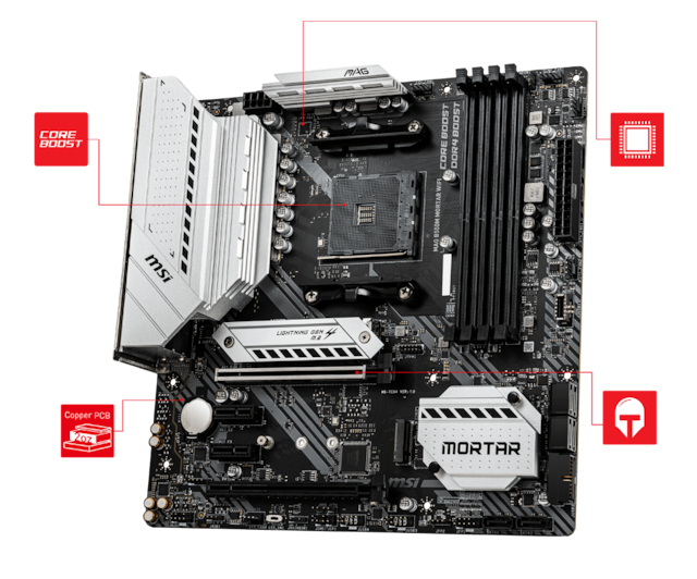 MSI MAG B550M MORTAR WIFI