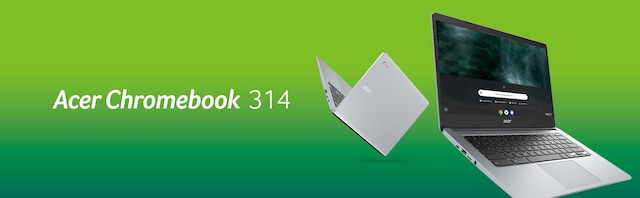 Acer Chromebook 314 14" FHD (Dew Silver)