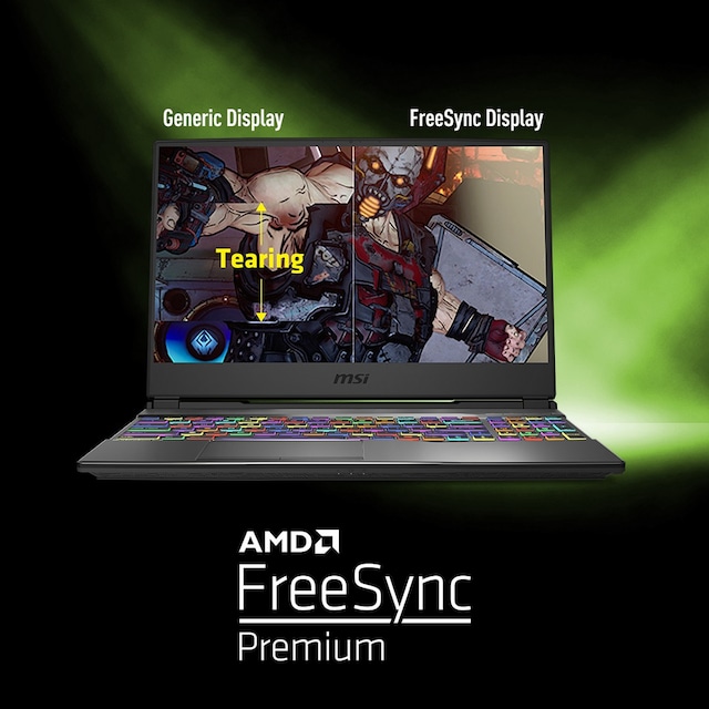 MSI Alpha 15 15,6" FHD FreeSync Premium