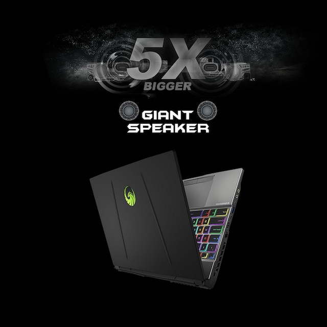 MSI Alpha 15 15,6" FHD jättehögtalare