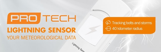Protech Thunder Lightning-sensor Protech Thunder Lightning-sensor