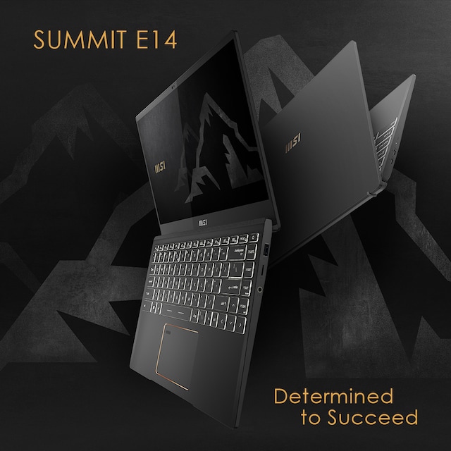 MSI Summit E14 14" FHD touch för företagseliten MSI Summit E14 14" FHD touch för företagseliten