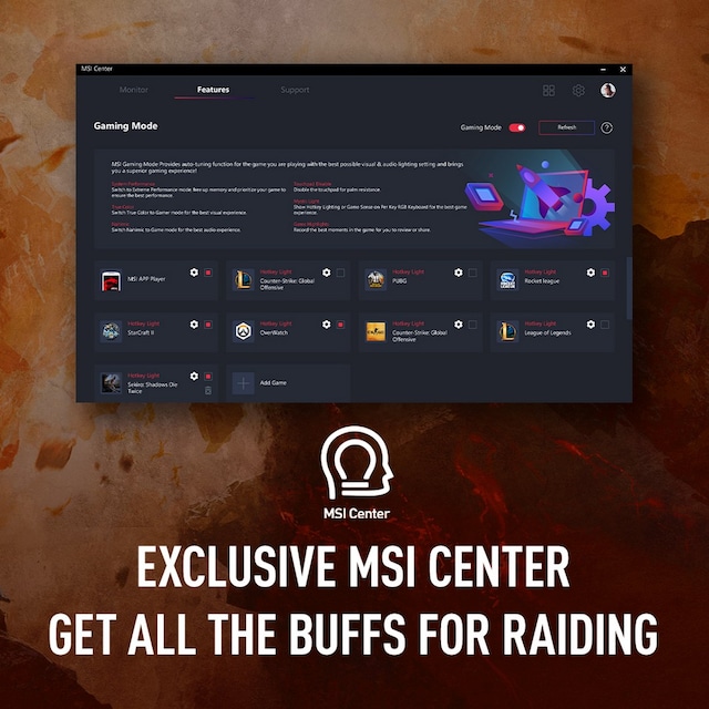 MSI Katana GF66 11UC bärbar gamingdator MSI Katana GF66 11UC bärbar gamingdator