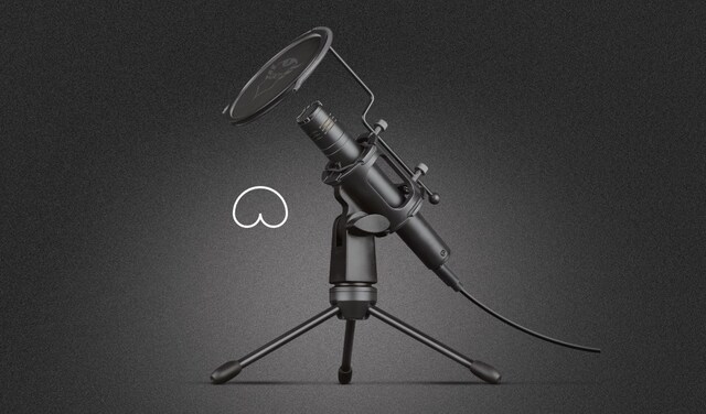 GXT 241 Velica USB-mikrofon för streaming