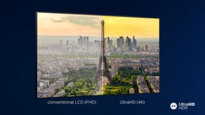Verklighetstrogen HDR-bild. PHILIPS 4K UHD-TV. Verklighetstrogen HDR-bild. PHILIPS 4K UHD-TV.