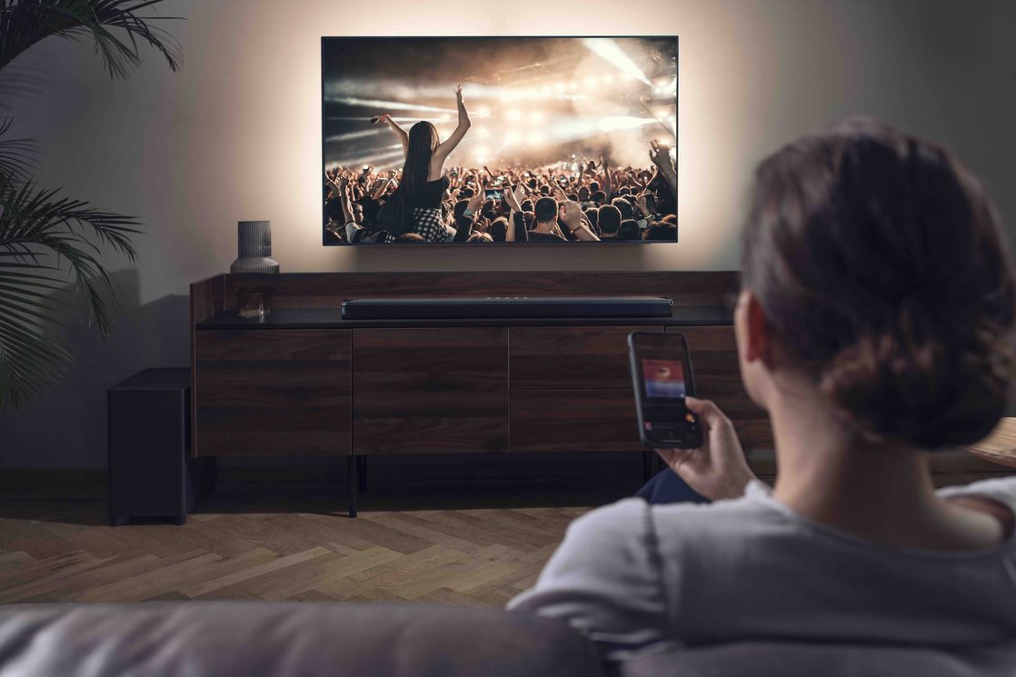 Philips Fidelio B95 Soundbar 5.1.2 med trådløs subwoofer