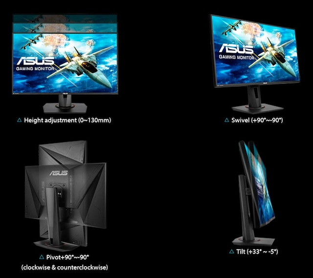 ASUS 27" Gamingskärm VG278QR ASUS 27" Gamingskärm VG278QR