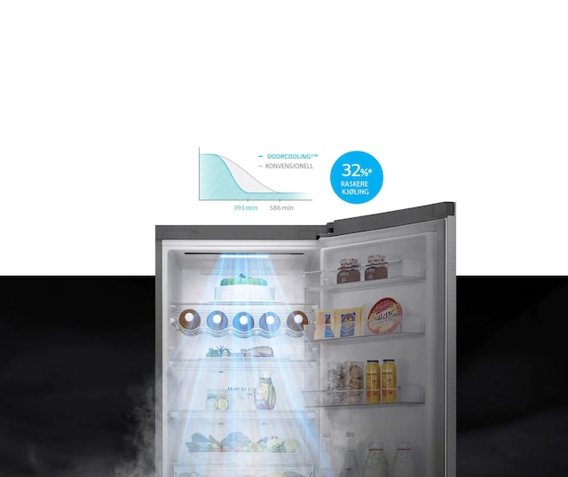 LG GBB72MCVGN Kombiskåp