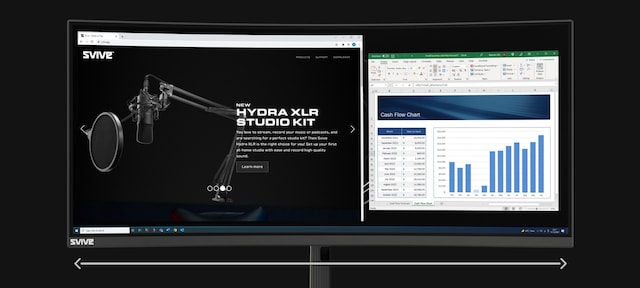 Svive 35" Curved monitor 35D501